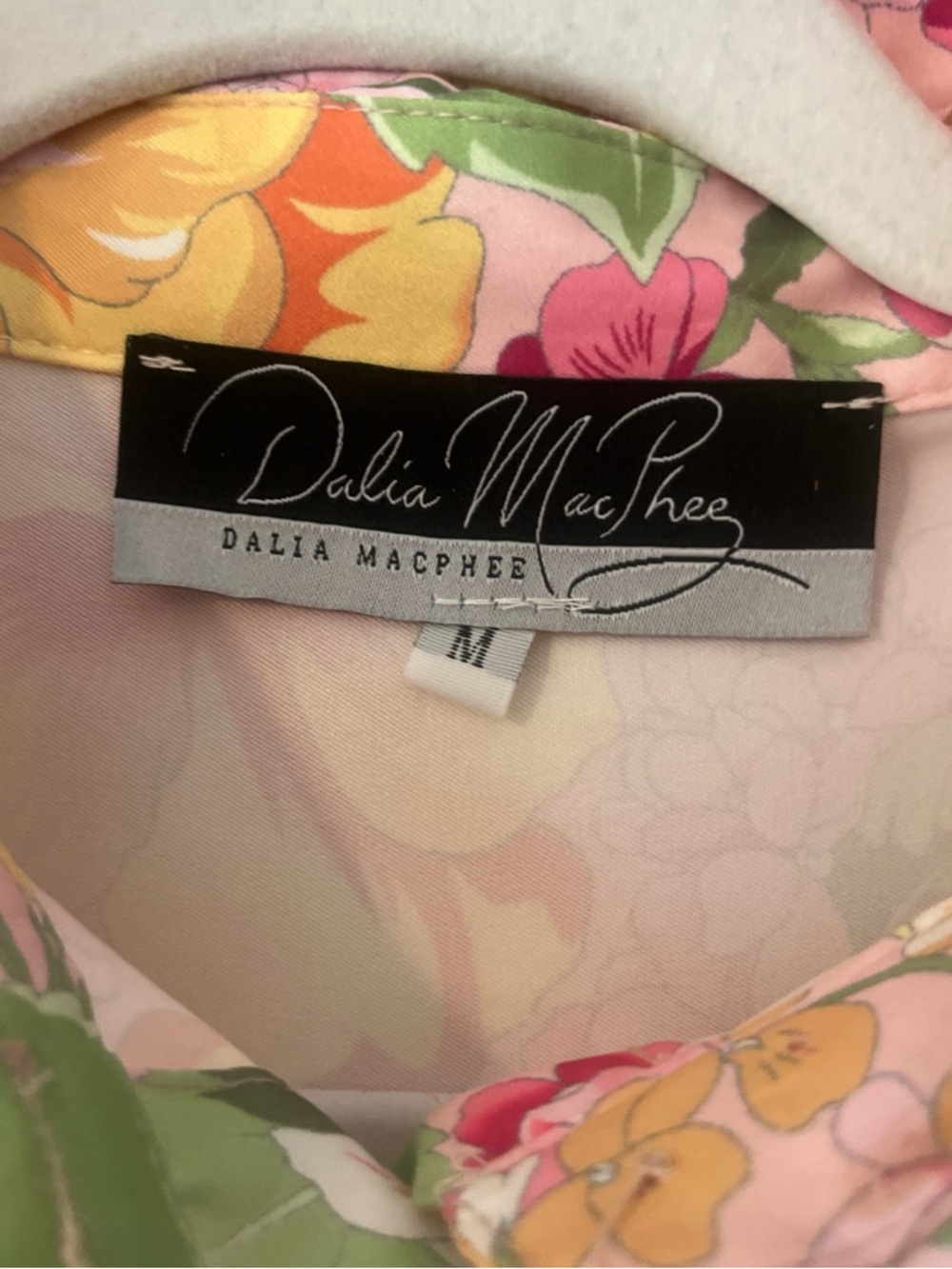 Floral Pink Sleeveless Midi Dress with Belt - Picture 3 of 5